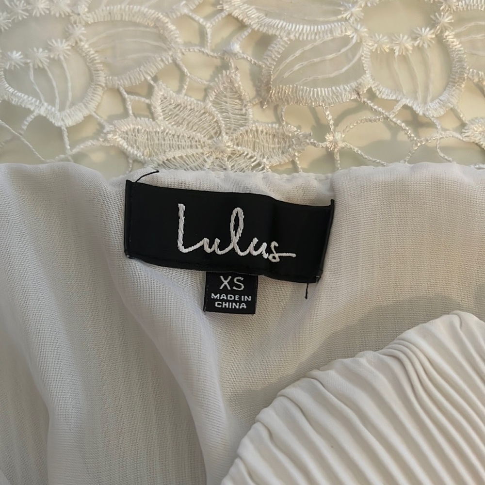 Lulus White Spaghetti Strap Top - image 2